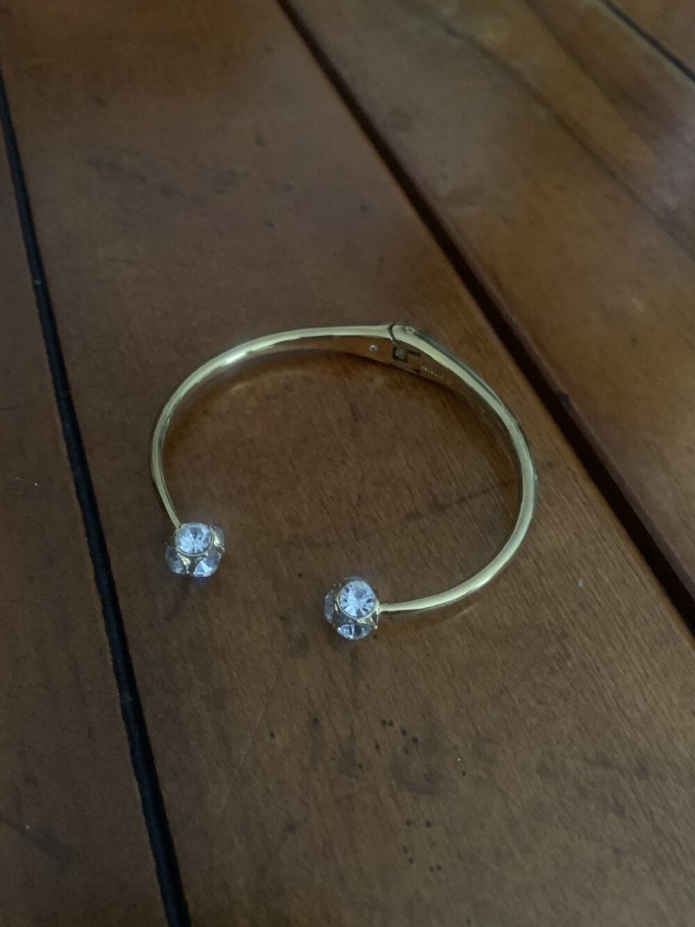 Kate Spade Lady Marmalade Gold Crystal Bracelet